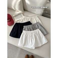 批发赛络纺蓬蓬牛仔短裙内衬短裤中低腰显比例半身裙女夏