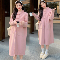 批发实拍2025新品现~·新中式外套<b class='q'>连衣裙</b>加厚加绒套装