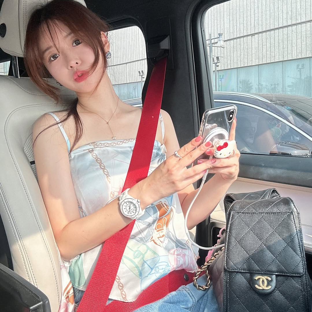 재고 있음 한국 chic 여름 여성 의류 신제품 프린트 레이스업 뒤로 명중 가져 가라. 캐미솔