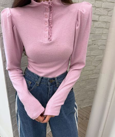 재고 있음 한국 동대문 겨울 섹션 패션 다용도 단색 터틀넥 몸매 가꾸기 티셔츠