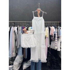 批发韩国东大门 <b class='q'>春</b>夏款甜美风碎花蕾丝边短袖衬衫