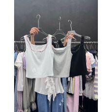 批发韩国东大门 <b class='q'>春</b>夏款甜美风碎花蕾丝边短袖衬衫