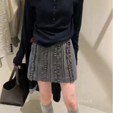 批发秋冬西装新款设计2025防走光重工耳边<b class='q'>短裙</b>小个子高腰<b class='q'>半身裙</b>