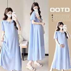 批发夏季大码胖妹妹短袖连衣裙<b class='q'>雪纺</b>裙