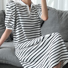 批发条纹<b class='q'>连衣裙</b>