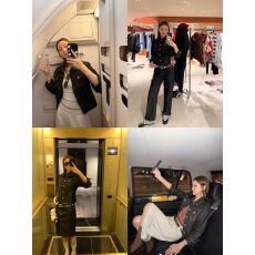 批发【13C 3/3 20点上新】复古丹宁 老钱明线原牛外套/半裙/直筒裤