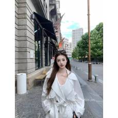 批发板栗可可Bankelili7.23/20:00'柏林迷雾'天丝棉手工绣花刺绣风衣
