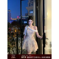 批发BarbChill生日限定<b class='q'>公主裙</b><b class='q'>礼服</b><b class='q'>裙</b>女夏季蓬蓬<b class='q'>裙</b>富家千金连衣<b class='q'>裙</b>