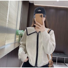 批发大码韩系毛针织衫网红时尚百搭女翻领宽松显瘦上衣
