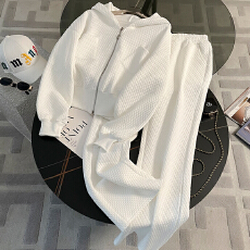 批发秋季新款2026连帽卫衣阔腿<b class='q'>裤</b><b class='q'>两件套</b><b class='q'>韩版</b>宽松显瘦休闲时尚套<b class='q'>装</b>女潮