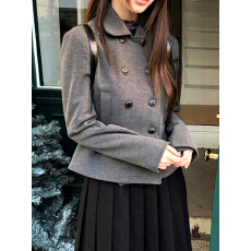 批发已出货 氛围感日系jk学院感显瘦纽扣设计好版型<b class='q'>西服</b><b class='q'>外套</b>