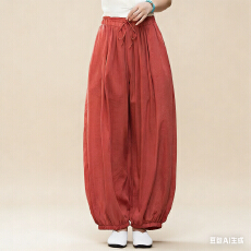 批发禅意风女<b class='q'>装</b>2026捡漏宽松休闲禅意棉麻瑜伽灯笼<b class='q'>裤</b>薄款长<b class='q'>裤</b>休闲<b class='q'>裤</b>