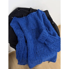 批发韩系镂空毛衣女士慵懒高级感<b class='q'>针织衫</b>氛围感早秋穿搭上衣<b class='q'>打底衫</b>