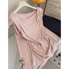 批发韩系甜美蝴蝶结长袖<b class='q'>针织衫</b>女早春新款修身显瘦设计感气质绝美上衣