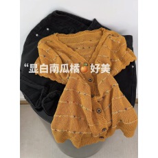 批发美到失语~彩点纱针织上衣女韩系独特别致T恤百搭短袖T恤