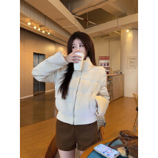 实拍~2025年新款冬季毛毛披肩棉衣外套