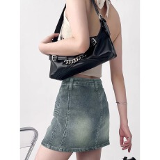 批发长裤子女高个子高腰牛仔<b class='q'>微喇</b>裤春夏薄款2025年新款拖地马蹄喇叭