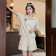 批发<b class='q'>时尚</b>休闲<b class='q'>运动服</b>套装女2026夏装新款爆款洋气小个子短袖短裤两件套