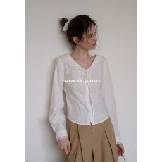 批发法式设计感<b class='q'>蕾丝</b>拼接开衫<b class='q'>衬衫</b>女2025上衣【工厂店】【原版质量】