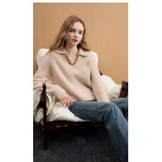 批发polp领针织衫翻领套头2025软糯毛衣【工厂店】【原版质量-羊毛】