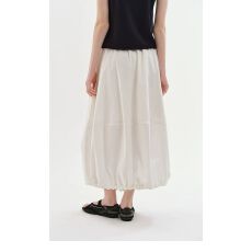 批发原版质量韩系松弛感抽绳花苞裙女2026夏季新款宽松休闲A字<b class='q'>半身</b>裙