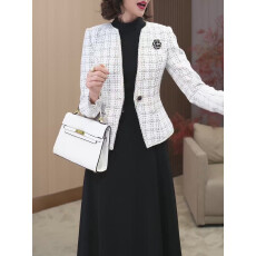 批发轻奢时尚小香风短款外套女春秋季高端洋气收腰休闲显瘦气质小外套