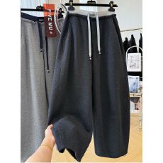 批发胖m300斤特<b class='q'>大码</b>高级感韩系慵懒风巨好看弯刀休闲<b class='q'>裤</b>女2025秋季新款