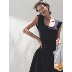 批发法式高级气质A字<b class='q'>连衣裙</b>长裙2026夏季新款纯色修身收腰垂坠感短裙