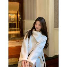 批发丘比特新款设计感毛呢子外套羊毛羊绒大衣女2026小个子呢秋冬