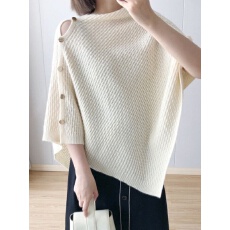 优雅时尚韩版针织披肩夏季办公室空调房保暖围巾女士纯色百搭