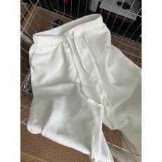 批发白色棉麻天丝阔腿裤女夏新款薄款高腰垂感宽松直筒棉麻休闲<b class='q'>长裤</b>