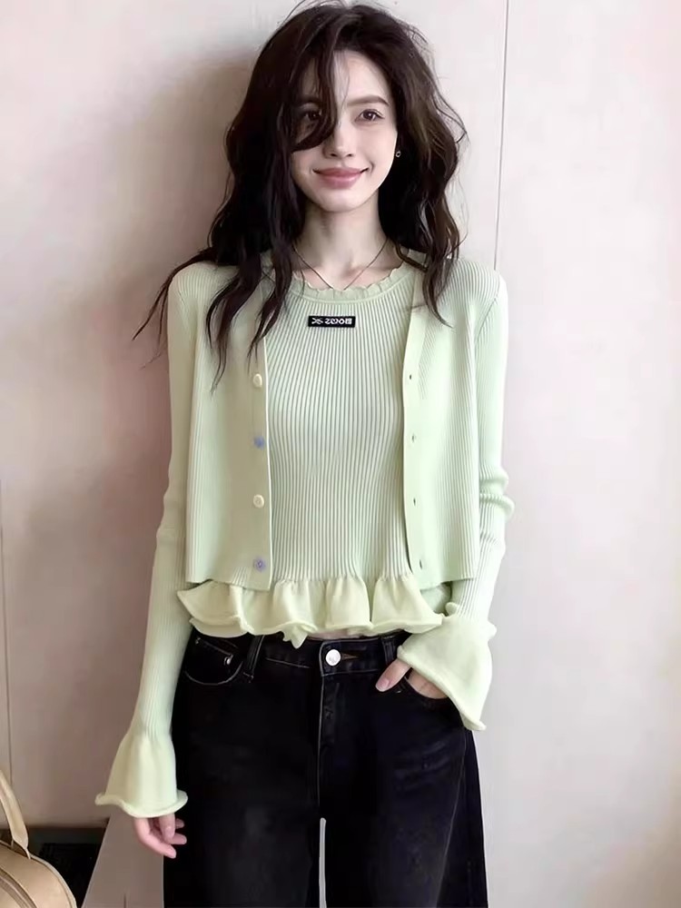 고유 한 아름다운 슈퍼 잘 생긴 맨위 여성 2026 년 봄 여름 새로운 프랑스식 디자인 센스 작은 대중 패션 품격 여성 의류