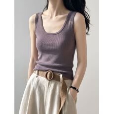 批发螺纹精梳棉吊带背心女内搭春夏薄款修身显瘦百搭外穿打底无袖上衣