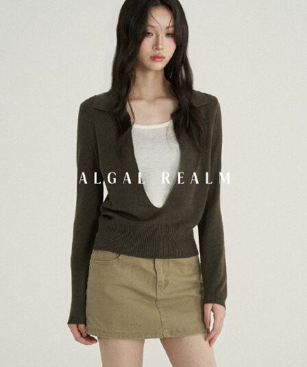 품질 폴로 칼라 페이크 레이어드 스웨터 니트 스웨터 맨위 여성 봄 가을
