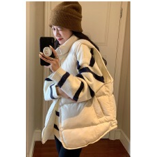 批发A7seven冬季新款羽绒棉马甲女潮流时尚宽松坎肩背心外穿马夹外套