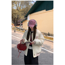 批发韩版宽松时尚网红INS情侣款加厚棉服2025年冬季<b class='q'>户外</b>百搭外套