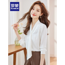 批发女士通勤V领长袖<b class='q'>衬衫</b>2026春季新款气质优雅时尚休闲<b class='q'>职业</b><b class='q'>衬衣</b>