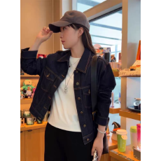 批发正品小个子复古短款牛仔外套女2026年春季新款休闲高级感夹克上衣