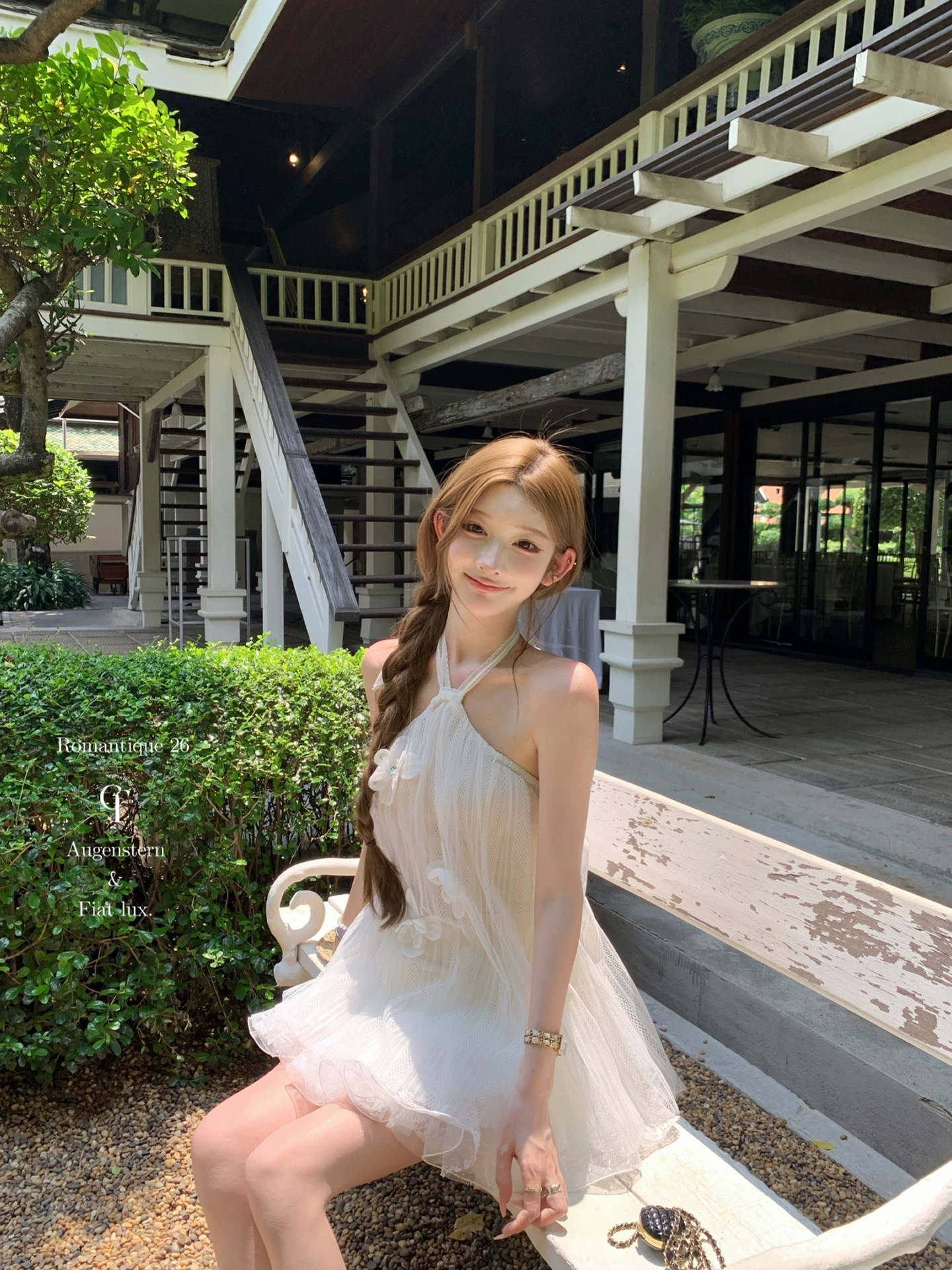 늦게 우산 우산 26 ss 무거운 꽃잎 화이트 캄파넬라 세과 행침 목 망사 꽃 맨위 파란색 주간 실크 라이 경기 서울 긴 바지