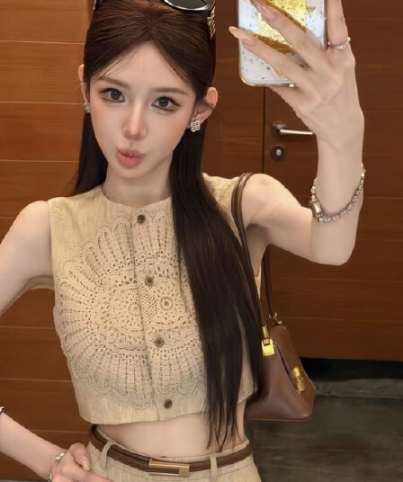 핑크색 새기다 꽃 마음 그림자 디자인 센스 레트로 스타일 홀로우 아웃 레이스 자수 자수 세트