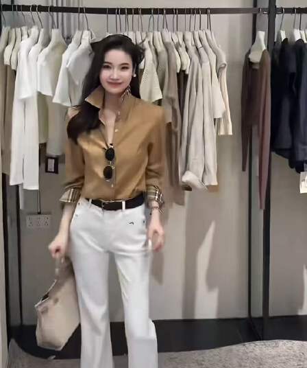 복잡한 고대 돈 바람 다용도 여성 셔츠 2026 년 가을 새로운 고급 센스 루즈핏 슬림해 보이는 면 린넨 맨위 여성