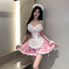 批发<b class='q'>情趣</b>内衣粉白<b class='q'>女仆</b><b class='q'>装</b>制服爱丽丝可爱纯欲软妹洛丽塔女佣裙免脱套<b class='q'>装</b>