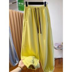 批发大码300斤 CVC华棉复真超 束脚卫<b class='q'>裤</b>女秋冬宽松休闲萝卜<b class='q'>裤</b><b class='q'>哈伦</b>长<b class='q'>裤</b>