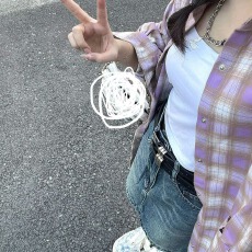 批发美式复古撞色格子长袖<b class='q'>衬衫</b>男女生春夏潮牌外套慵懒情侣薄款BF<b class='q'>衬衣</b>