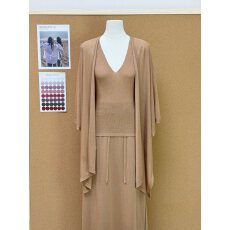 批发ALIN【纸片人】100%莱赛尔针织套装春<b class='q'>秋</b>休闲松弛通勤三件套