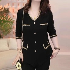 批发轻奢<b class='q'>时尚</b>小清新高定版<b class='q'>衬衫</b>秋季新款大小姐遮肉遮肚优雅大气上衣