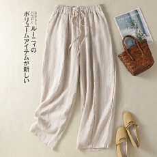 批发实拍2026<b class='q'>阔腿裤</b>女系带显瘦弯刀<b class='q'>裤</b>春款休闲九分<b class='q'>裤</b>百搭