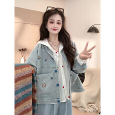 批发欧货重磅2025年早秋季新款牛仔休闲外套高级感穿搭漂亮上衣<b class='q'>夏</b>女装