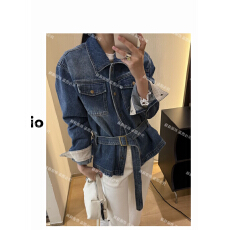批发MM 2026春<b class='q'>夏</b>新款收腰显瘦百搭牛仔短款外套26010