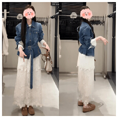 批发复古水洗牛仔风短外套女2026春新款收腰显瘦系带短款百搭夹克上衣